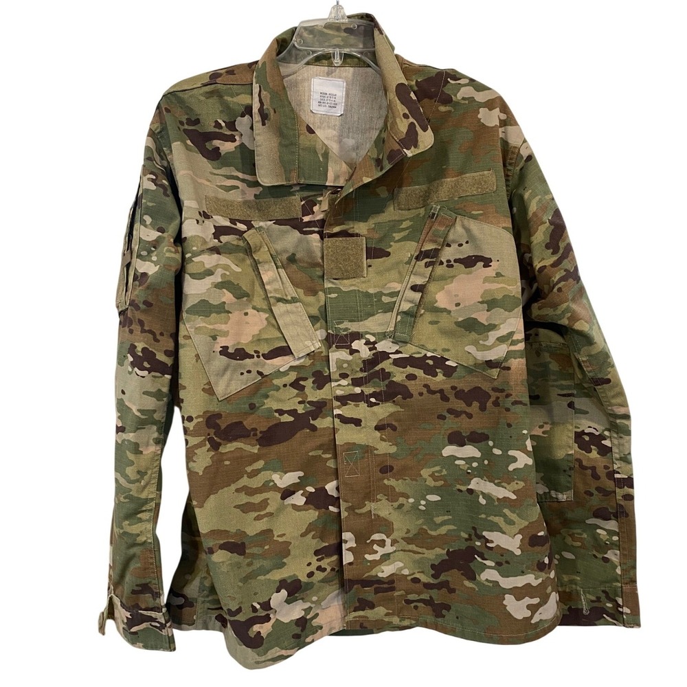 US Military ACU OCP Multicam Combat Uniform Coat Jacket Medium Regular‎ Ripstop